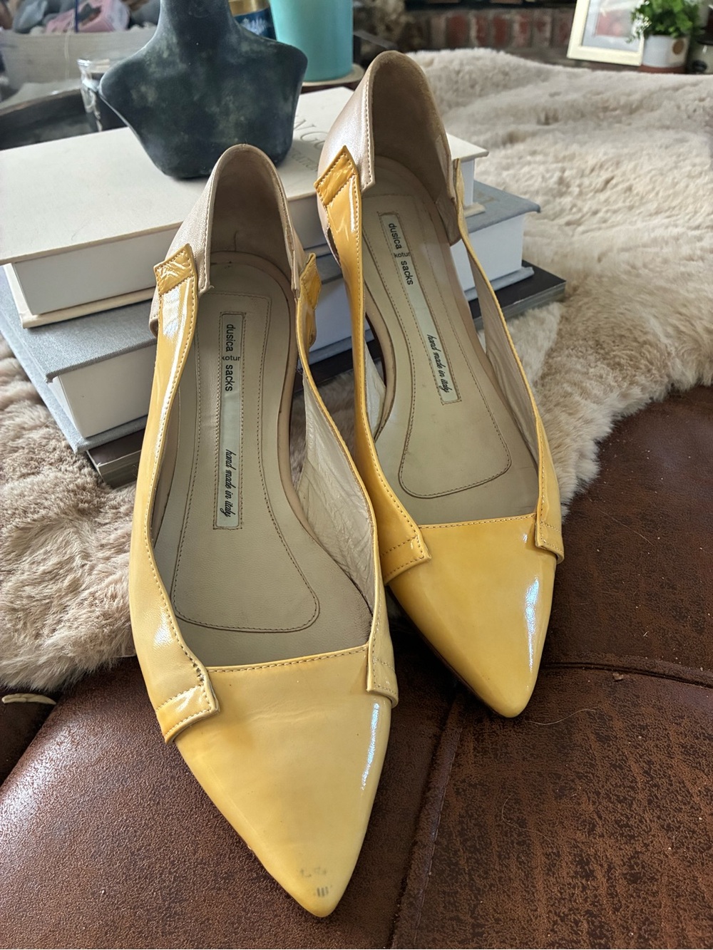 Patent Leather Dusia Kotur for Sacks 5th Avenue